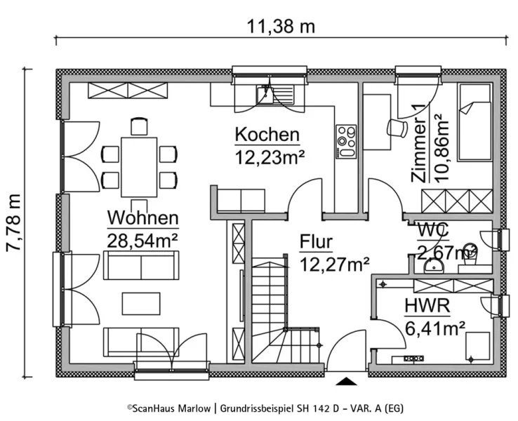 1,5-Geschosser-SH-142-D-2020-A1-Erdgeschoss