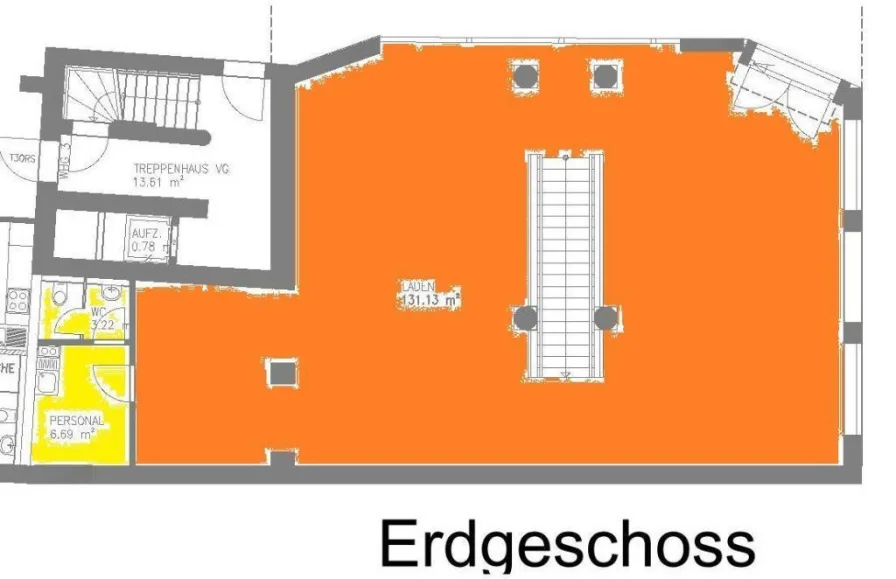 Grundriss Erdgeschoß