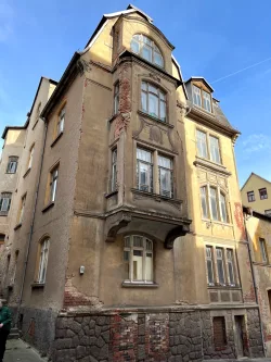 Hausansicht - Haus kaufen in Altenburg / Drescha - Imposantes Einzeldenkmal ++ ideales Bauträger-Investment