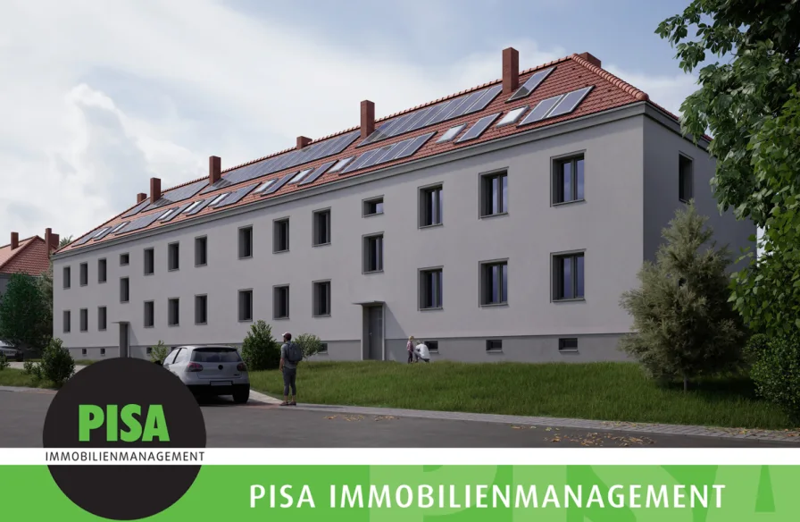 Ansicht - Wohnung kaufen in Regis-Breitingen - I 84 m² - 2 Ebenen I 3-Räume I Gartenanteil I KfW förderfähig I