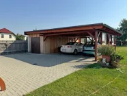 Doppelcarport mit Werkstatt