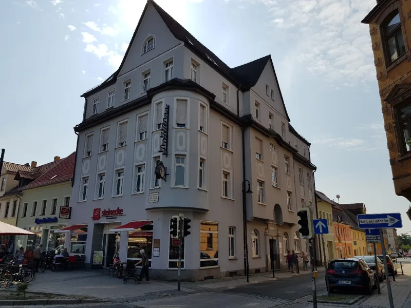 Hausansicht - Büro/Praxis mieten in Delitzsch - Ihr neues Büro in Top-City-Lage von Delitzsch