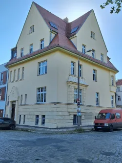 Hausansicht - Büro/Praxis mieten in Leipzig - Top- Büro-Praxisräume in sehr guter Lage von Leipzig- in der Nähe vom Rosental/Zoo