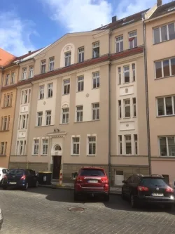 Hausansicht - Wohnung mieten in Leipzig - Ihre neue Wohnung in ruhiger Lage von Leipzig