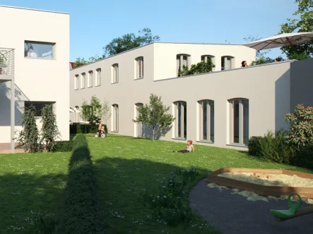 Doppelhaus - Haus kaufen in Leipzig / Lindenthal - Modern, energieeffizient und im Loftcharakter wohnen