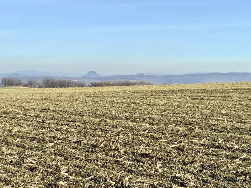 Blick bis in die Sächsische Schweiz