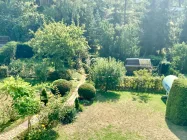 Ausblick in den Garten