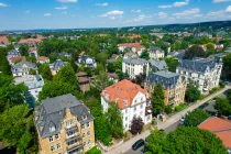 Mitten im grünen Stadtteil Striesen