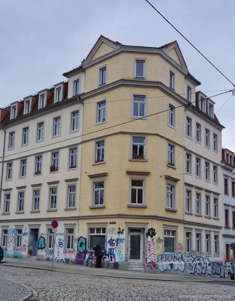 Ansicht - Wohnung kaufen in Dresden - DD Hechviertel 2- Zimmer Wohnung , vermietet