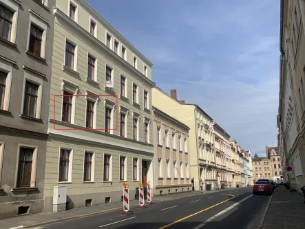 Sicht Haus Krö 47 - Wohnung kaufen in Görlitz - Leerstehende 2 Raumwohnung in der Görlitzer Innenstadt zu verkaufen