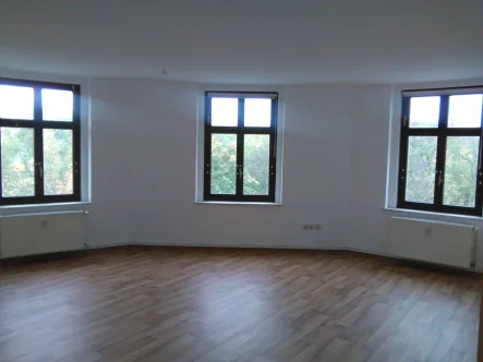 Wohnzimmer Ba 51 - Wohnung mieten in Görlitz - WG geeignete 4 Raumwohnung im Dachgeschoss