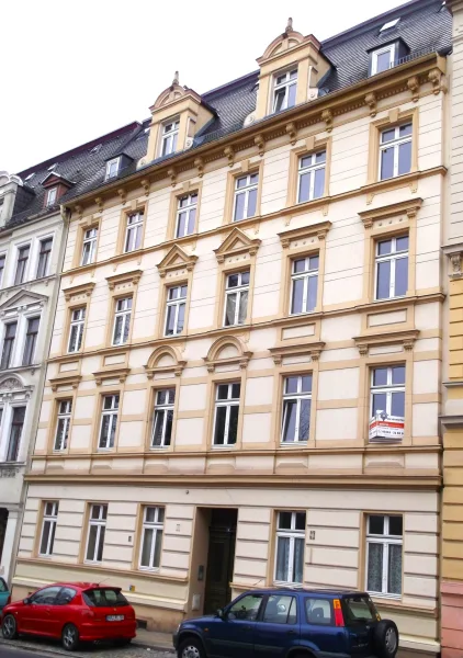 Hausansicht - Haus kaufen in Görlitz - Vermietetes Mehrfamilienhaus in Görlitz zu verkaufen