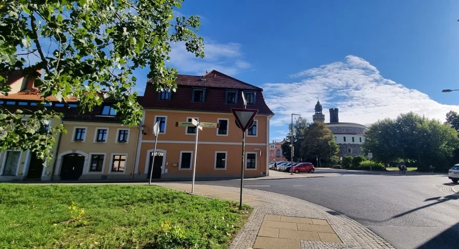 Bild1 - Haus kaufen in Görlitz - Einfamilienhaus mit großer Gewerbeimmobilie in bester Lage zu verkaufen