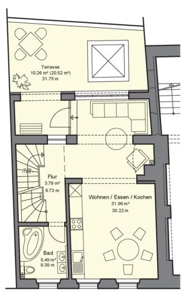 Wohn-Bürogeb. 1.OG