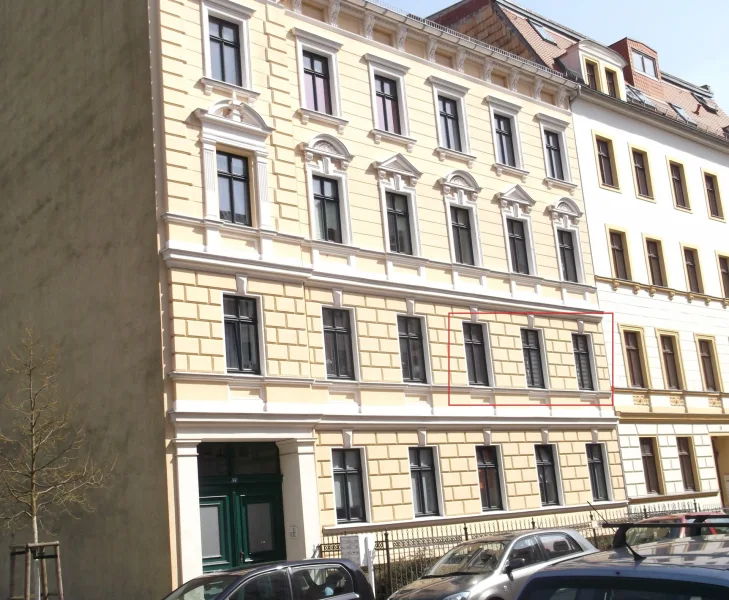 Hausansicht - Wohnung kaufen in Görlitz - 3 RWE mit grünen Blick auf die Neiße zu erwerben