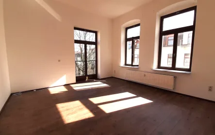 Schlafraum - Wohnung mieten in Görlitz - Gemütliche 4 Raumwohnung! Offene Wohnküche, Tageslichtbad und Stellplatz