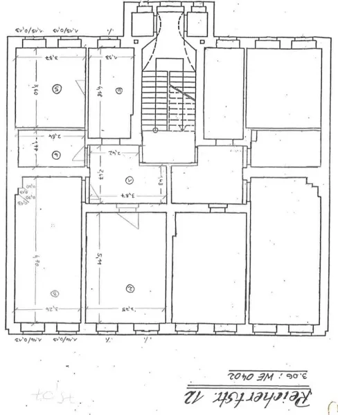 Grundriss 3. Obergeschoss