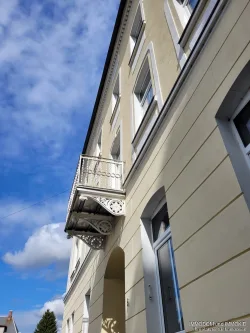 Ansicht - Wohnung mieten in Lengenfeld - 2-Zimmer-Wohnung mit Badewanne, Balkon, Stellplatz und Gartennutzung in Lengenfeld zu vermieten!