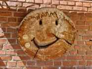 Holzsmiley