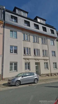 Außenansicht - Wohnung kaufen in Aue - Für Eigennutzer oder Kapitalanleger - 3 Zi.-Wohnung mit Balkon in Aue zu verkaufen!