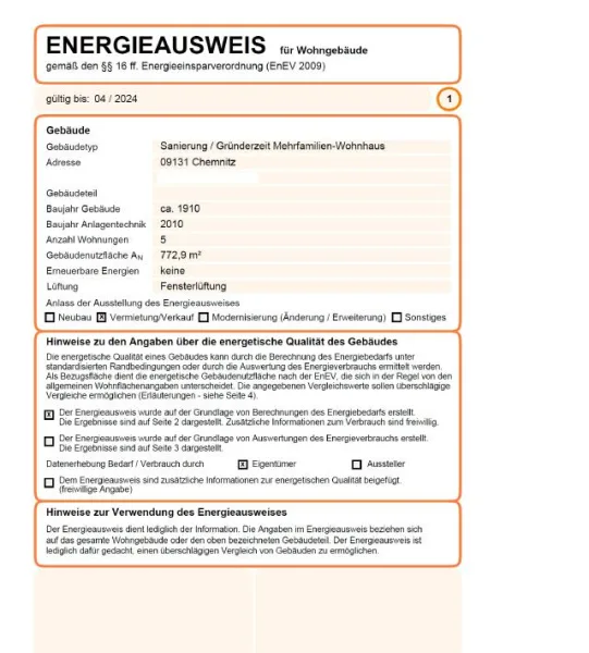 Energieausweis