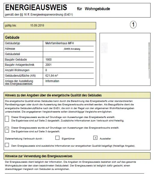 Energieausweis