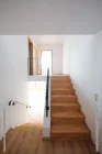 Treppe in die obere Etage