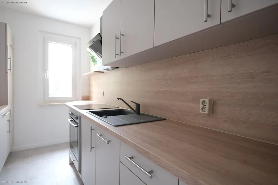 Küchenbeispiel - Wohnung mieten in Grünhain-Beierfeld - 2-Raum mit Blick ins Grüne! Optional Einbauküche!