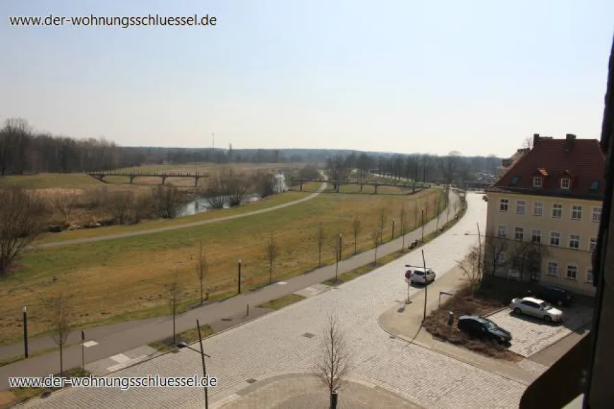 Aussicht - Wohnung mieten in Forst (Lausitz) - 5-Raum mit Balkon!