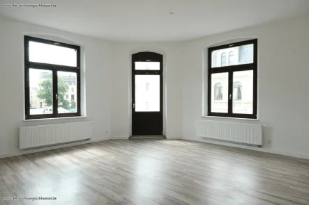 Wohnzimmer - Wohnung mieten in Annaberg-Buchholz / OT Buchholz - Ortsteil Buchholz mit Balkon