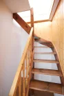 Treppe zur oberen Etage