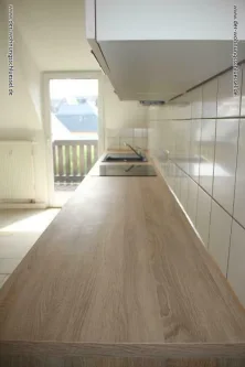 Küche - Wohnung mieten in Burgstädt - MAISONETTE WOHNUNG MIT BALKON UND EBK!