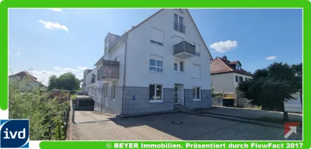 Frontansicht - Wohnung kaufen in Dresden / Weixdorf - Anleger aufgepasst!! 1-Raum-Wohnung mit 37m² in Airportnähe zu verkaufen