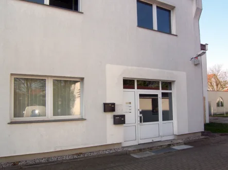 Hauseingang - Büro/Praxis mieten in Leipzig - Modernes Büro mit allem Komfort! Nähe B2 und A38!