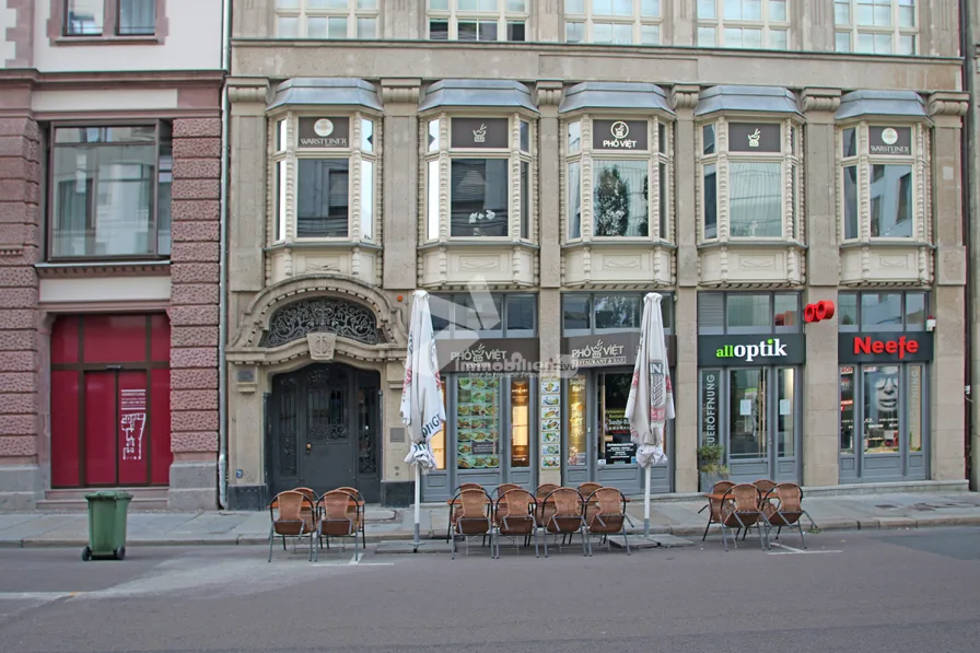 Hausansicht - Wohnung mieten in Leipzig - Top! Schicke 1,5Raumwohnung - Mitten im Zentrum von Leipzig