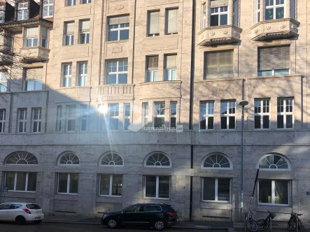 Außenansicht - Büro/Praxis mieten in Leipzig - Repräsentative Büroeinheit - Wünschmannhaus! Zentrumsnähe! Stellplätze anzumieten!