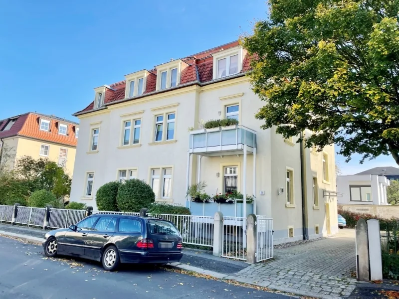 Ansicht - Wohnung kaufen in Dresden - RUHIGE 2- RAUM WOHNUNG IN BELIEBTER LAGE