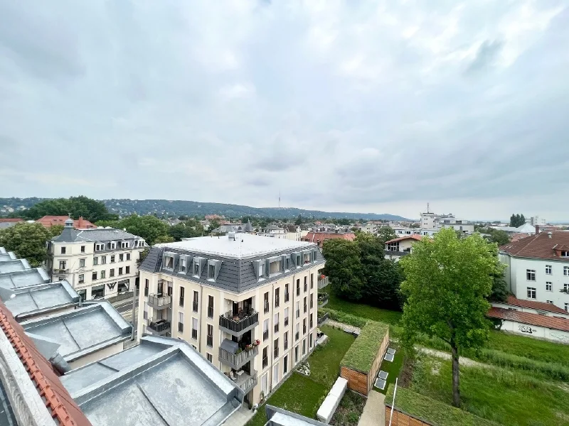 Blick von Dachterrasse