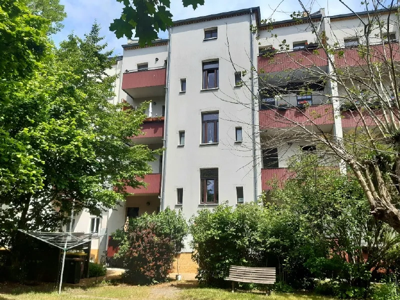 Hinteransicht - Wohnung kaufen in Leipzig - BEGEHRTES INVESTMENT IN GOHLIS