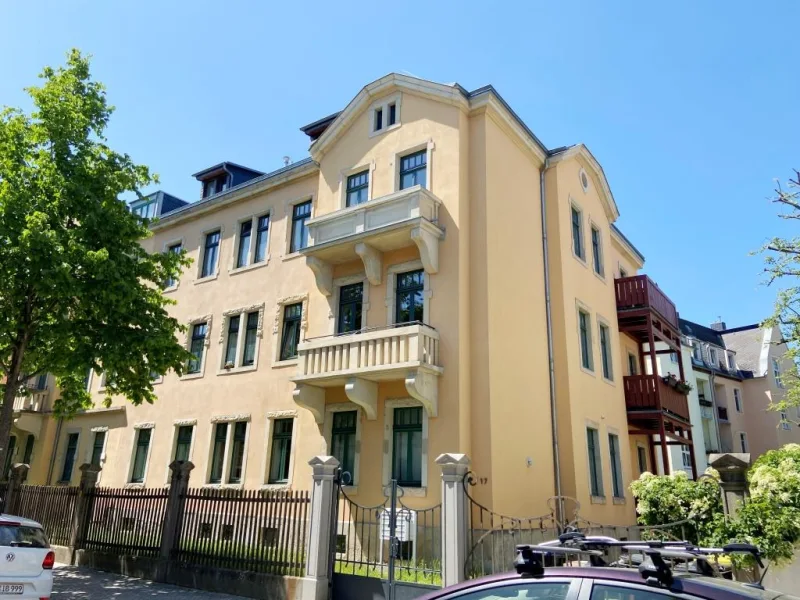Objektansicht - Wohnung kaufen in Dresden - VERMIETETE 3-ZIMMER WOHNUNG IN GEFRAGTER LAGE