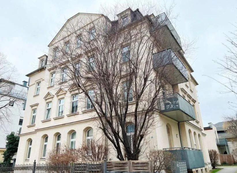 Ansicht - Wohnung kaufen in Dresden - VERMIETETE 2-ZIMMER WOHNUNG ZUR KAPITALANLAGE
