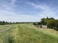 Elberadweg vor der Tür