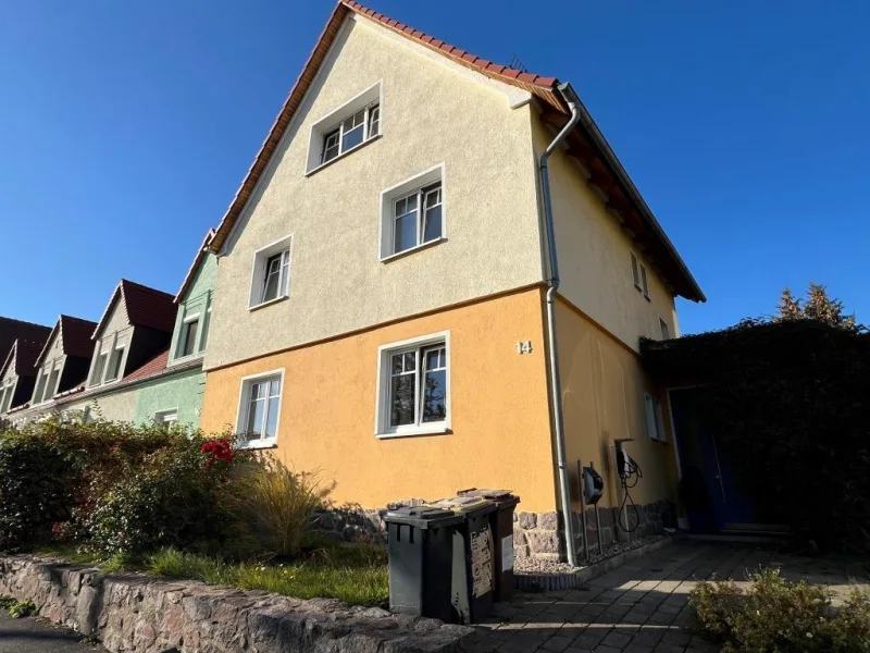 Objektansicht - Haus kaufen in Dresden - GEPFLEGTES REIHENENDHAUS IM DRESDNER SÜDEN