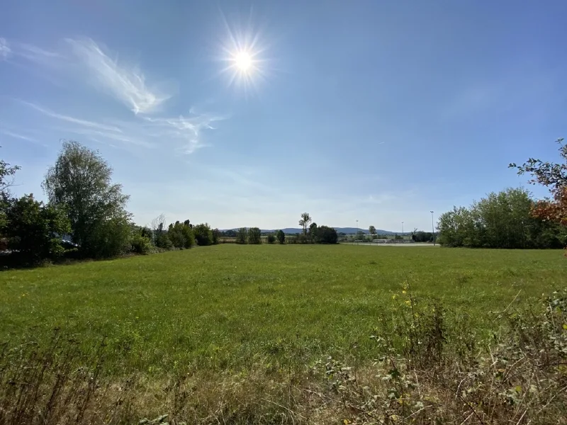 Blick auf das Grundstück - Grundstück kaufen in Bautzen - GEFRAGTES GEWERBEGRUNDSTÜCK IM SÜDEN VON BAUTZEN