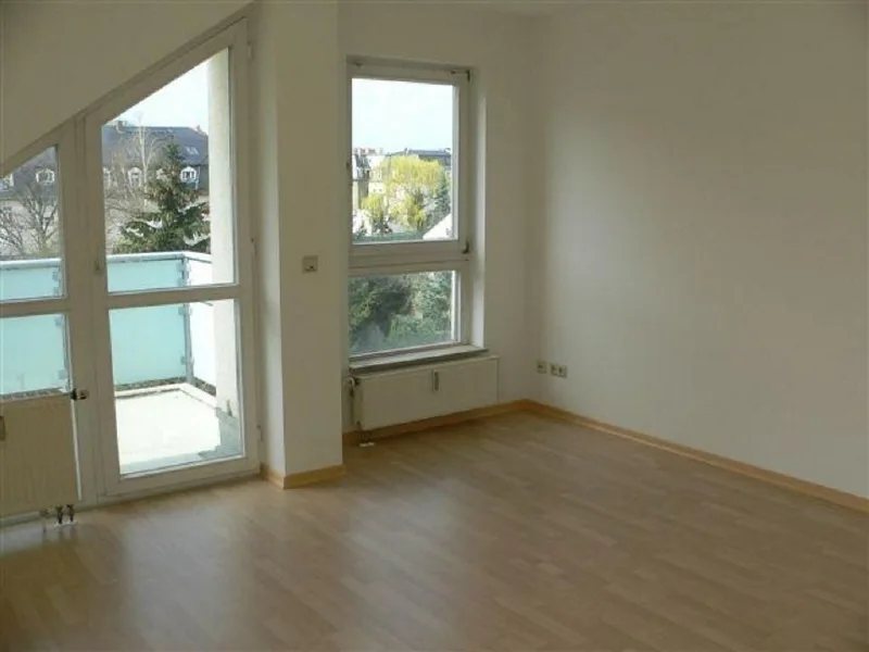 Wohnen + Schlafen mit Westbalkon