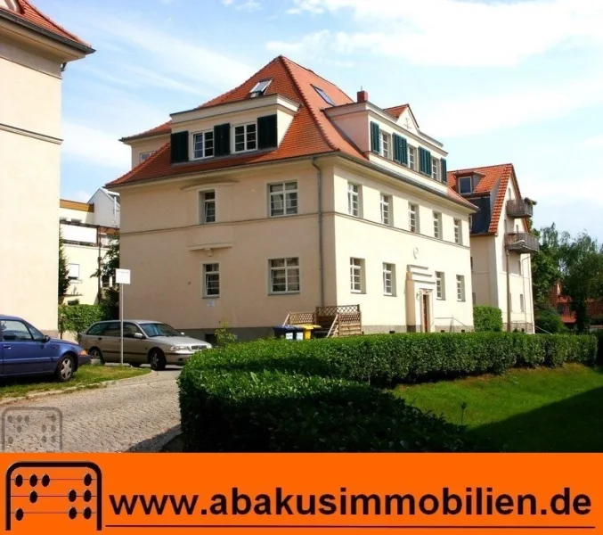  - Wohnung mieten in Markkleeberg - TRAUMHAFTE Wohnung mit bald neuem Parkett in Markkleeberger Einfamilienhauslage!