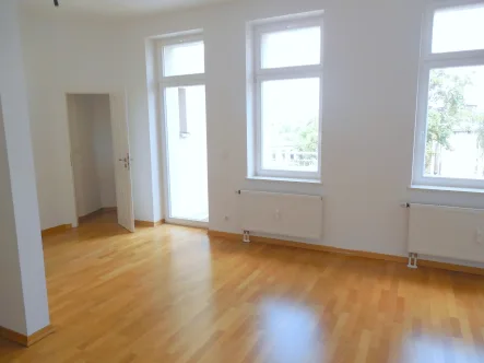 Wohnen (Bild aus vergleichbarer Wohnung) - Wohnung kaufen in Leipzig - Charmante, gut vermiete Wohnung Nähe Bretschneider-Park