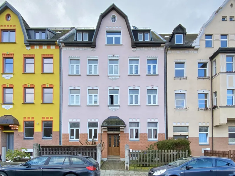 Frontansicht - Wohnung kaufen in Plauen - Schönes Wohnungspaket für Ihre Kapitalanlage