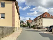 Straße vor dem Haus