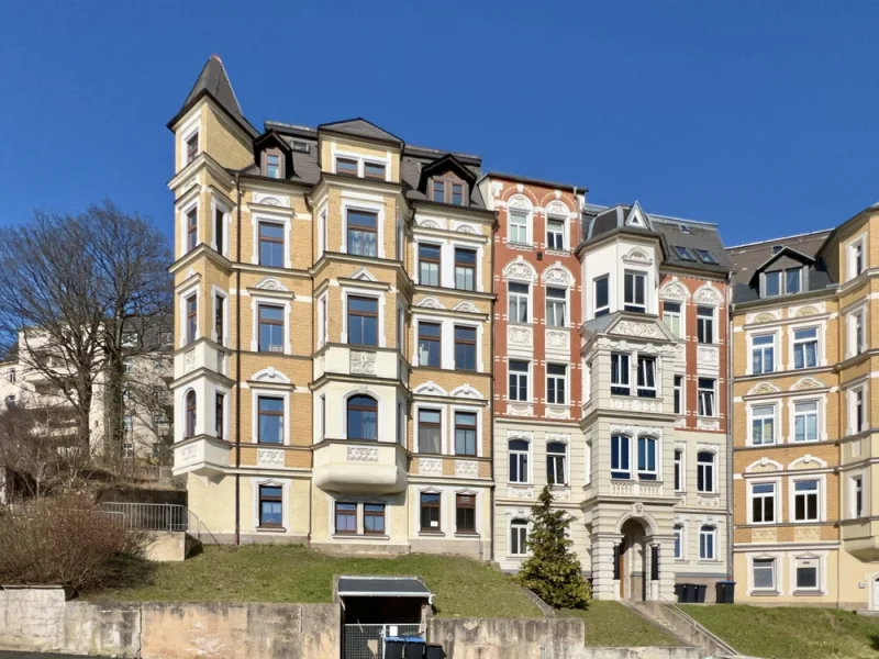 Frontansicht - Wohnung kaufen in Plauen - Zwei kleine Wohnungen als Anlagepaket